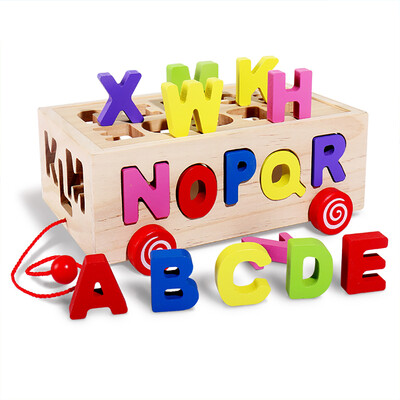 Wooden Activity Cube Shape & Color Sorter Pull Along Walking 26Pcs Alphabet Matching Blocks Activity Center Educational Toys For 1
Wooden Activity Cube Shape & Color Sorter Pull Along Walking 26Pcs Alphabet Matching Blocks Activity Center Educational Toys For 1