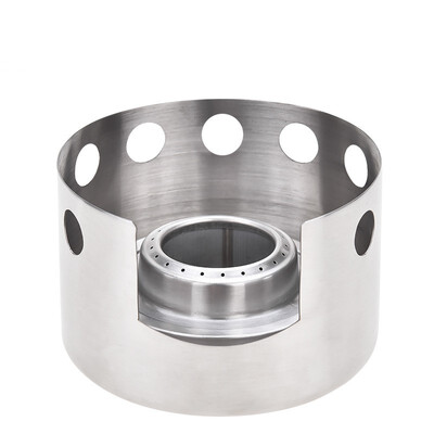 Outdoor Stainless Steel Alcohol Stove Rack Combo Set Mini Ultralight Camping Stove With Cross Stand Stove Rack Support
Outdoor Stainless Steel Alcohol Stove Rack Combo Set Mini Ultralight Camping Stove With Cross Stand Stove Rack Support