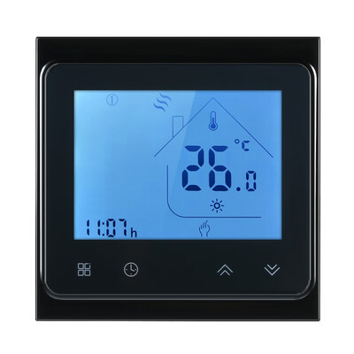 16A Electric Heating Thermostat with Touchscreen LCD Display Weekly Programmable Energy Saving Temperature Controller
16A Electric Heating Thermostat with Touchscreen LCD Display Weekly Programmable Energy Saving Temperature Controller