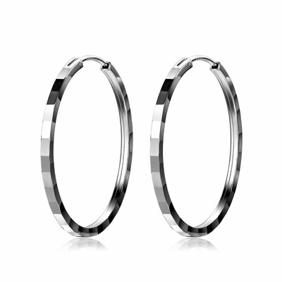 Personality Circle 925 Sterling Silver Female Fashion Exaggeration Jewelry Accessories Creative Hoop Earrings for Women Girls
Personality Circle 925 Sterling Silver Female Fashion Exaggeration Jewelry Accessories Creative Hoop Earrings for Women Girls