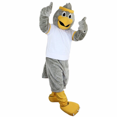 LangtengGrey Eagle Mascot Costume Cartoon Cosplay Party Halloween Christmas Festival Performance
LangtengGrey Eagle Mascot Costume Cartoon Cosplay Party Halloween Christmas Festival Performance