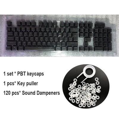 104 English PBT Keycaps for Mechanical Keyboard Compatible with MX Switches Transparent Support Led Lighting Keycaps
104 English PBT Keycaps for Mechanical Keyboard Compatible with MX Switches Transparent Support Led Lighting Keycaps