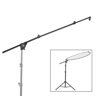 Extendable Photo Studio Photography Reflector Diffuser Holder Stand Boom Arm Support withClip Flexible Swivel Grip Head Clamp
Extendable Photo Studio Photography Reflector Diffuser Holder Stand Boom Arm Support withClip Flexible Swivel Grip Head Clamp
