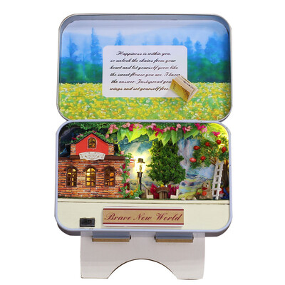 3D Handmade Wood DIY Box Theater Dollhouse Miniature Cute Mini Home Assemble Kits Gift Toys for Children
3D Handmade Wood DIY Box Theater Dollhouse Miniature Cute Mini Home Assemble Kits Gift Toys for Children