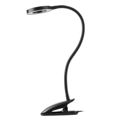 UpperX 6W Clip Lamp Clip On LED Reading Light for Beauty Makeup Reading Studying with Arbitrary Touch Switch Button Black
UpperX 6W Clip Lamp Clip On LED Reading Light for Beauty Makeup Reading Studying with Arbitrary Touch Switch Button Black