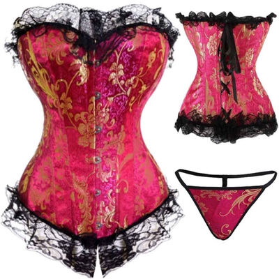 SLIMBELLE Womens Halloween Bustier Corset Top Burlesque Basque Fancy Dress Boned Shaper
SLIMBELLE Womens Halloween Bustier Corset Top Burlesque Basque Fancy Dress Boned Shaper