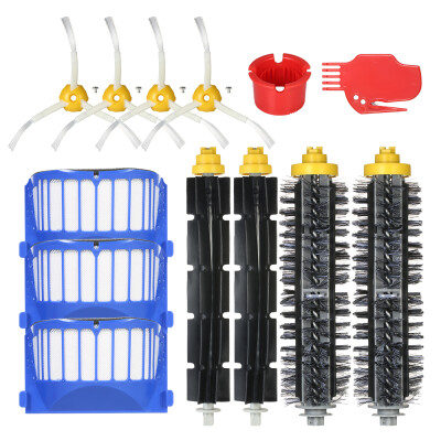 Pack of 13 Replacement Accessories Kit for iRobot Roomba 600 Series 690 691 694 650 651 664 615 601 630 Vacuum Cleaner-- Bristle B
Pack of 13 Replacement Accessories Kit for iRobot Roomba 600 Series 690 691 694 650 651 664 615 601 630 Vacuum Cleaner-- Bristle B