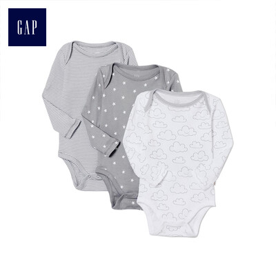 GAP flagship store newborn foundation soft&comfortable long-sleeved jumpsuit three-piece 400989 smoke gray 0-3M
GAP flagship store newborn foundation soft&comfortable long-sleeved jumpsuit three-piece 400989 smoke gray 0-3M