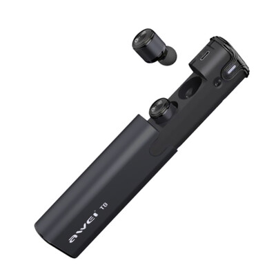Awei T8 BT Earphone TWS In-Ear Wireless Earbuds with Mic Portable Sport Mobile Mini Earpiece with Charging Box
Awei T8 BT Earphone TWS In-Ear Wireless Earbuds with Mic Portable Sport Mobile Mini Earpiece with Charging Box