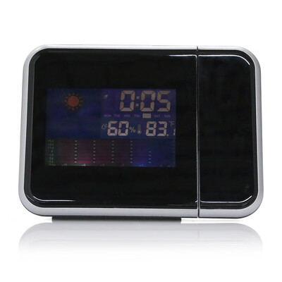 Digital Color Screen Projection Alarm Clock Temperature Humidity&Time Display Simultaneously
Digital Color Screen Projection Alarm Clock Temperature Humidity&Time Display Simultaneously