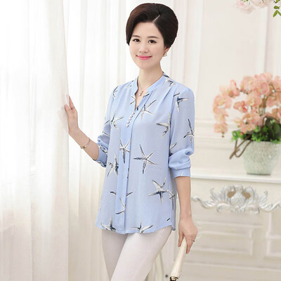 Yu Zhaolin 2019 new middle-aged womens 40-50 years old mother loaded spring&autumn T-shirt top YWMM191369 blue 3XL
Yu Zhaolin 2019 new middle-aged womens 40-50 years old mother loaded spring&autumn T-shirt top YWMM191369 blue 3XL