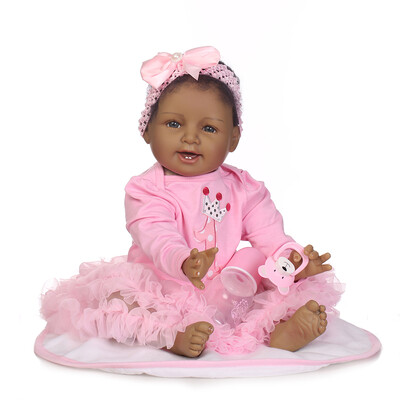 Reborn Baby Doll Girl Rebirth Doll Toddler Real Lifelike 22 Inch Babies Art Doll Kids Gift Pink Bowknot
Reborn Baby Doll Girl Rebirth Doll Toddler Real Lifelike 22 Inch Babies Art Doll Kids Gift Pink Bowknot