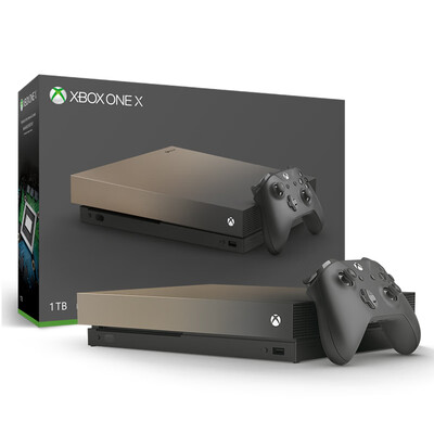 Microsoft Xbox One X 1TB Home Entertainment Game Machine Gradient Gold Limited Edition
Microsoft Xbox One X 1TB Home Entertainment Game Machine Gradient Gold Limited Edition