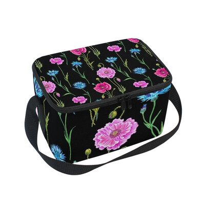 ALAZA Lunch Box Insulated Lunch Bag Large Cooler Tote Bag Cornflowers And Poppies for Men Women Girls Boys
ALAZA Lunch Box Insulated Lunch Bag Large Cooler Tote Bag Cornflowers And Poppies for Men Women Girls Boys