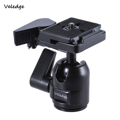 Veledge Pro Aluminum Alloy Photography Panoramic Ball Head Ballhead w Quick Release Plate Base 14" Screw Max Load Capacity 10kg
Veledge Pro Aluminum Alloy Photography Panoramic Ball Head Ballhead w Quick Release Plate Base 14" Screw Max Load Capacity 10kg