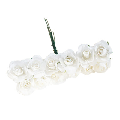 12PcsBunch 25mm Artificial Paper Flowers for Wedding Car Fake Roses Used For Candy Box DIY Wreath Handmade Decoration
12PcsBunch 25mm Artificial Paper Flowers for Wedding Car Fake Roses Used For Candy Box DIY Wreath Handmade Decoration