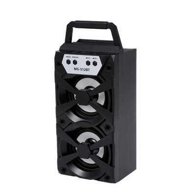 MS-512BT Wooden Bluetooth Speaker Colorful LED Lights Portable Handle 5W Subwoofer Speakers Support U-disk TF Card FM with Phone H
MS-512BT Wooden Bluetooth Speaker Colorful LED Lights Portable Handle 5W Subwoofer Speakers Support U-disk TF Card FM with Phone H