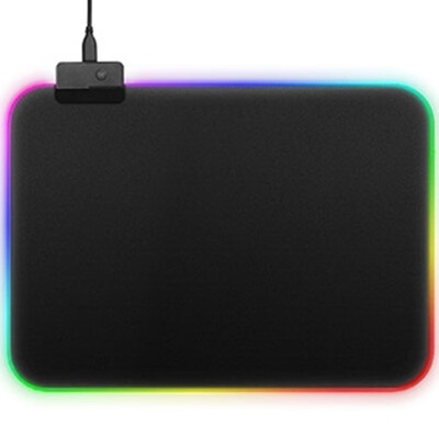 Ling charm RGB magic color mouse pad small game esports office non-slip mouse pad colorful luminous mouse pad computer desk mat 3502503MM black
Ling charm RGB magic color mouse pad small game esports office non-slip mouse pad colorful luminous mouse pad computer desk mat 3502503MM black
