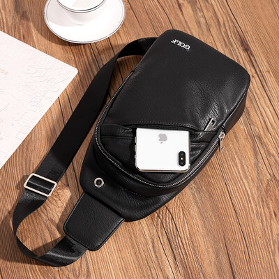 Golf GOLF chest bag mens shoulder Messenger bag trend soft leather mens bag D9BV52988J black
Golf GOLF chest bag mens shoulder Messenger bag trend soft leather mens bag D9BV52988J black