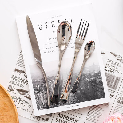 STRUST 304 Stainless Steel Western Luxury Royal Cutlery 4 pc set of Dinnerware Mirror Polished Flatware Gifts
STRUST 304 Stainless Steel Western Luxury Royal Cutlery 4 pc set of Dinnerware Mirror Polished Flatware Gifts