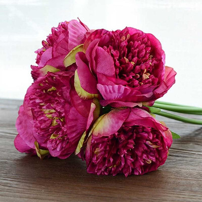 European-style artificial flower hand tied five branch peony wedding hand-held floral fake flower living room indoor shopping mall
European-style artificial flower hand tied five branch peony wedding hand-held floral fake flower living room indoor shopping mall