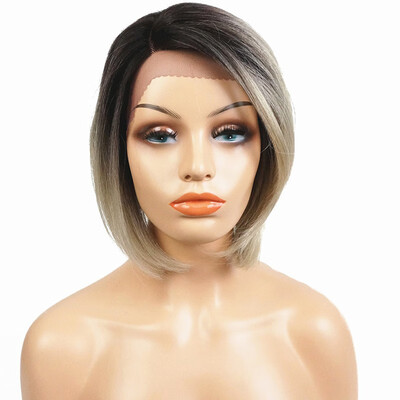 StrongBeauty Bob Lace Front Wig with L Part Lace Wig Ombre Blonde Black Root Hand tied Invisible Synthetic Straight Wigs
StrongBeauty Bob Lace Front Wig with L Part Lace Wig Ombre Blonde Black Root Hand tied Invisible Synthetic Straight Wigs