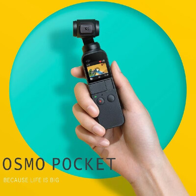 DJI Osmo Pocket Gimbal Camera 3-Axis Handheld Stabilizer 4K 60fps Video Mini Camera
DJI Osmo Pocket Gimbal Camera 3-Axis Handheld Stabilizer 4K 60fps Video Mini Camera