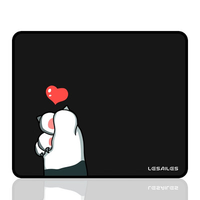 LESAILES 3002503mm than heart cat claws black game esports mouse pad medium lock computer keyboard table mat easy to clean
LESAILES 3002503mm than heart cat claws black game esports mouse pad medium lock computer keyboard table mat easy to clean