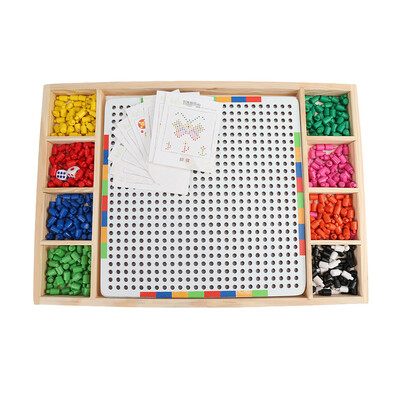 Mushroom Nail Fight Flapper Inserted Puzzle Wooden Board Combination Educational Toys
Mushroom Nail Fight Flapper Inserted Puzzle Wooden Board Combination Educational Toys