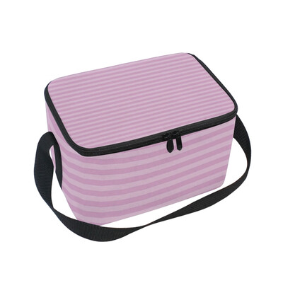 ALAZA Lunch Box Insulated Lunch Bag Large Cooler Tote Bag Pink Stripe for Men Women Girls Boys
ALAZA Lunch Box Insulated Lunch Bag Large Cooler Tote Bag Pink Stripe for Men Women Girls Boys
