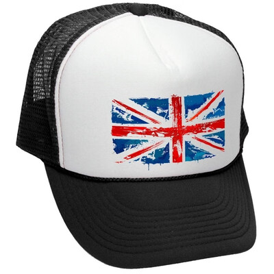 Megashirtz Union Jack - Retro Vintage Style Patriotic British UK Flag Trucker Cap Hat
Megashirtz Union Jack - Retro Vintage Style Patriotic British UK Flag Trucker Cap Hat
