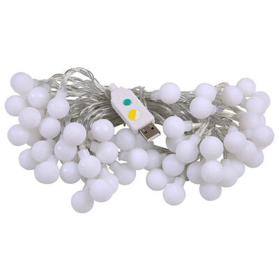 UpperX DC5V USB Power Led String Lights 10M 60leds 8Modes Ball string light for party
UpperX DC5V USB Power Led String Lights 10M 60leds 8Modes Ball string light for party