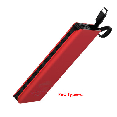 HOCO Power Bank 10000mAh Portable Fast Charging Cable Micro USB Type C Powerbank for iPhone X 8 Samsung External Battery Charger
HOCO Power Bank 10000mAh Portable Fast Charging Cable Micro USB Type C Powerbank for iPhone X 8 Samsung External Battery Charger