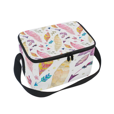 ALAZA Lunch Box Insulated Feathers Pattern Lunch Bag Large Cooler Tote Bagfor Men Women
ALAZA Lunch Box Insulated Feathers Pattern Lunch Bag Large Cooler Tote Bagfor Men Women