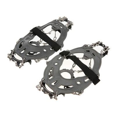 14 Teeth Manganese Steel Crampons Nylon Strap Non-slip Shoes Cover Outdoor Ski Ice Snow Device Hiking
14 Teeth Manganese Steel Crampons Nylon Strap Non-slip Shoes Cover Outdoor Ski Ice Snow Device Hiking