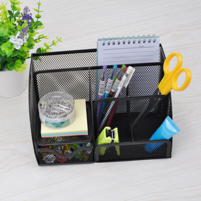 7 Storage Compartments Multi-functional Mesh Desk Organizer Pen Holder Stationery Storage Container Box Collection Office School S
7 Storage Compartments Multi-functional Mesh Desk Organizer Pen Holder Stationery Storage Container Box Collection Office School S