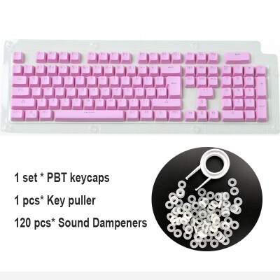 104 English PBT Keycaps for Mechanical Keyboard Compatible with MX Switches Transparent Support Led Lighting Keycaps
104 English PBT Keycaps for Mechanical Keyboard Compatible with MX Switches Transparent Support Led Lighting Keycaps