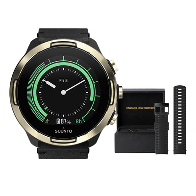 SUUNTO watch Finland imported Suunto 9 flagship professional sports smart photoelectric watch gold limited edition custom gift box SS050253000
SUUNTO watch Finland imported Suunto 9 flagship professional sports smart photoelectric watch gold limited edition custom gift box SS050253000
