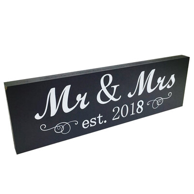Mr & Mrs 2018 Sign Wood Sweetheart Table Wall Decoration for Wedding Anniversary Photo Props Party Banner
Mr & Mrs 2018 Sign Wood Sweetheart Table Wall Decoration for Wedding Anniversary Photo Props Party Banner