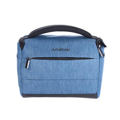 Andoer Cuboid-shaped DSLR Camera Shoulder Bag Portable Fashion Polyester Camera Case for 1 Camera 2 Lenses&Small Accessories f
Andoer Cuboid-shaped DSLR Camera Shoulder Bag Portable Fashion Polyester Camera Case for 1 Camera 2 Lenses&Small Accessories f