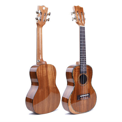 Ukulele23 inch Hawaii small guitar Acacia wood veneer panels Bottom side plank Acacia
Ukulele23 inch Hawaii small guitar Acacia wood veneer panels Bottom side plank Acacia