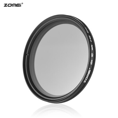 ZOMEI 82mm Ultra Slim Variable Fader ND2-400 Neutral Density ND Filter Adjustable ND2 ND4 ND8 ND16 ND32 to ND400
ZOMEI 82mm Ultra Slim Variable Fader ND2-400 Neutral Density ND Filter Adjustable ND2 ND4 ND8 ND16 ND32 to ND400