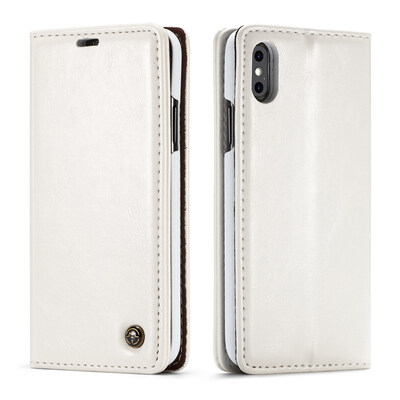 CaseMe New Phone Cases Original Brand Leather Business Auto Flip Card slot Wallet Case For iphone Xs MAX 65" Phone Cover
CaseMe New Phone Cases Original Brand Leather Business Auto Flip Card slot Wallet Case For iphone Xs MAX 65" Phone Cover