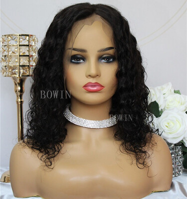 BOWIN Deep Wave Lace Frontal Wigs Peruvian Virgin Human Hair Wigs with Pre-plucked Hairline Natural Color
BOWIN Deep Wave Lace Frontal Wigs Peruvian Virgin Human Hair Wigs with Pre-plucked Hairline Natural Color