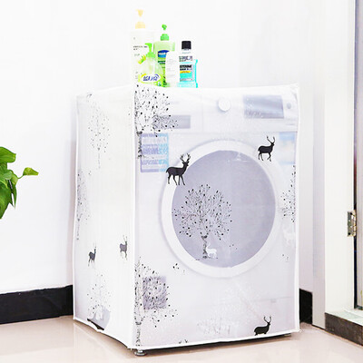 Transparent Waterproof Washing Machine Cover 605683cm Sunscreen Mome Automatic Impeller Roller Dust Cover
Transparent Waterproof Washing Machine Cover 605683cm Sunscreen Mome Automatic Impeller Roller Dust Cover