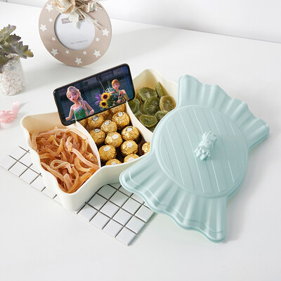 Vilscijon Wei Jiangan fruit creative candy box home living room compartment with cover snacks melon storage box with mobile phone holder 2623 mint green
Vilscijon Wei Jiangan fruit creative candy box home living room compartment with cover snacks melon storage box with mobile phone holder 2623 mint green