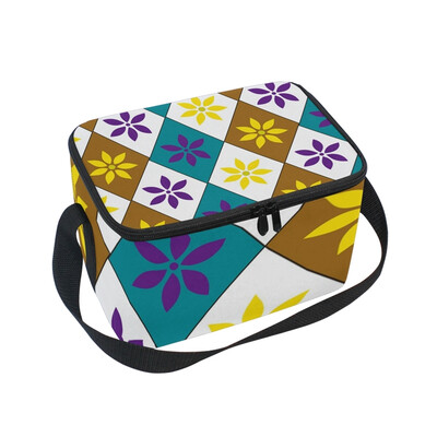 ALAZA Insulated Lunch Box Flower Diamonds Lunch Bag for Men Women Portable Tote Bag Cooler Bag
ALAZA Insulated Lunch Box Flower Diamonds Lunch Bag for Men Women Portable Tote Bag Cooler Bag