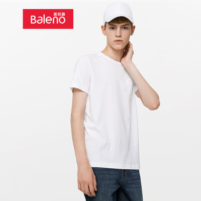 Baleno T-shirt male 2019 summer cotton round neck short-sleeved shirt loose bottoming shirt male 88902284 01W M
Baleno T-shirt male 2019 summer cotton round neck short-sleeved shirt loose bottoming shirt male 88902284 01W M