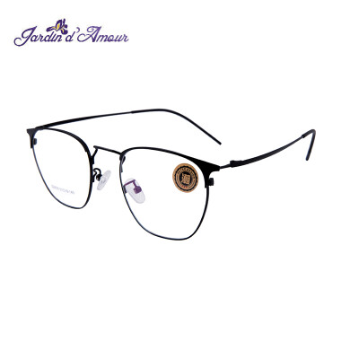 Jardin damour JA glasses frame female myopia retro metal full frame fine mirror legs flexible glasses frame male JA3079 bright black 51
Jardin damour JA glasses frame female myopia retro metal full frame fine mirror legs flexible glasses frame male JA3079 bright black 51