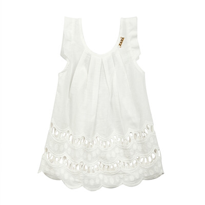 Girls Fashion Tank Tops Kids Summer Sleeveless Shirts Cotton Flutter Hollow Out Lace Blouse For 3-8T 140cm
Girls Fashion Tank Tops Kids Summer Sleeveless Shirts Cotton Flutter Hollow Out Lace Blouse For 3-8T 140cm